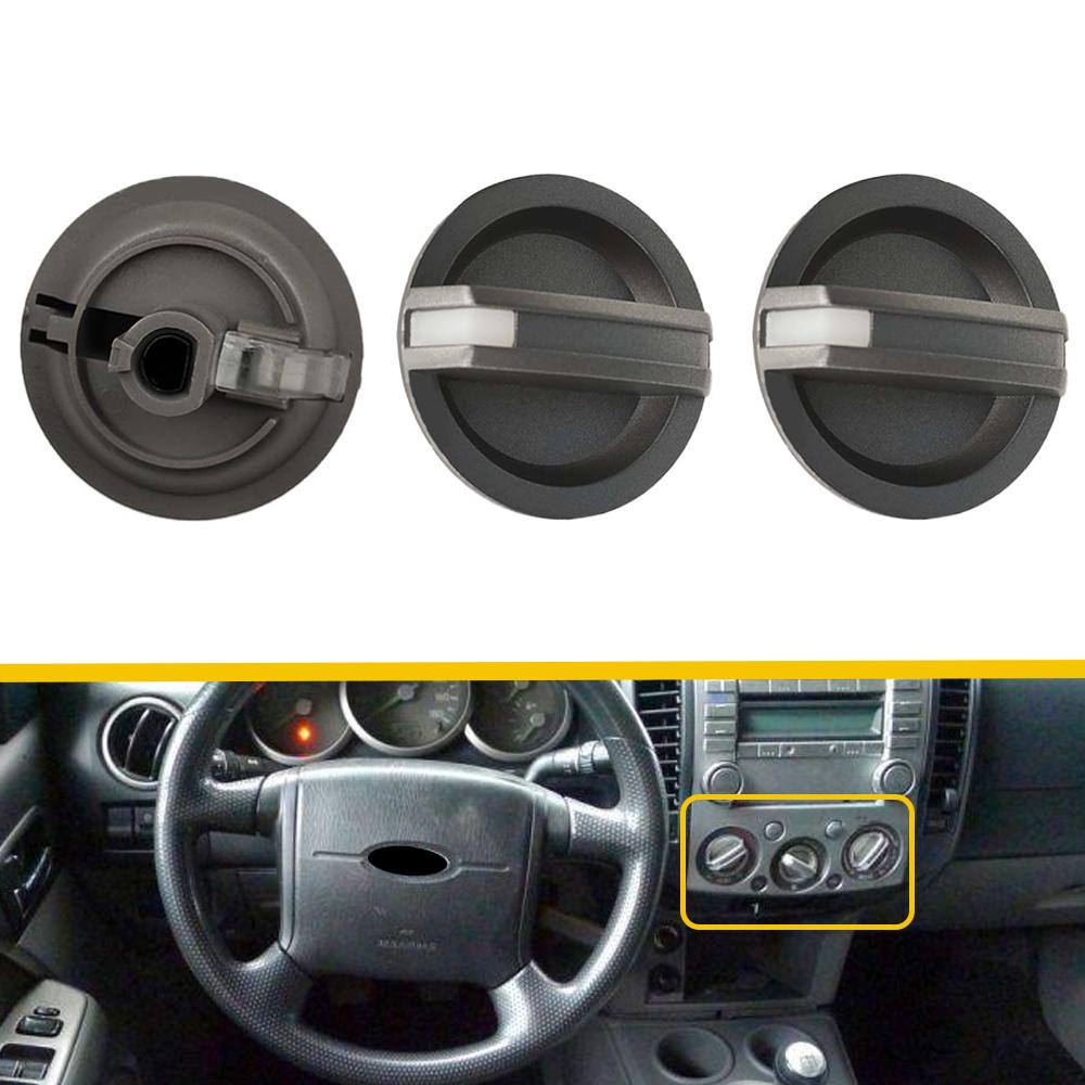 3Pcs AC Heater Control Knob Switch UR5661195C UR5861195C For Ford Ranger PJ/PK For Mazda BT-50 UN 2006-2011 Car A/C Control Knob 3pcs