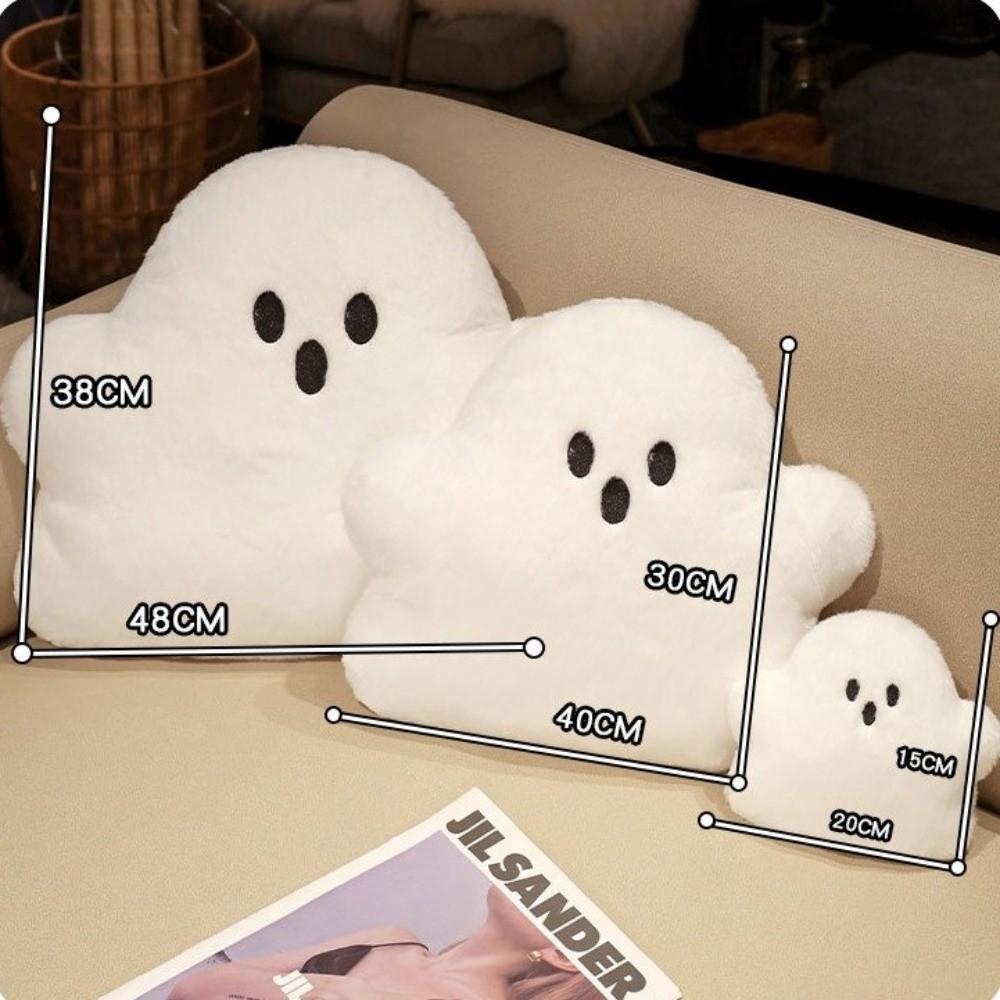 New White Specter Pillow Soft Material Multi-size Throw Pillow Halloween Decor Animal Key Chain Home Decor