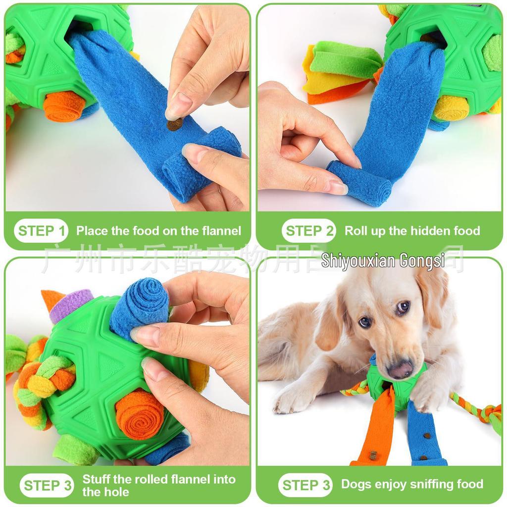 New Cross-Border Pet Toy: Puzzle Training Snuffle Ball for Dogs