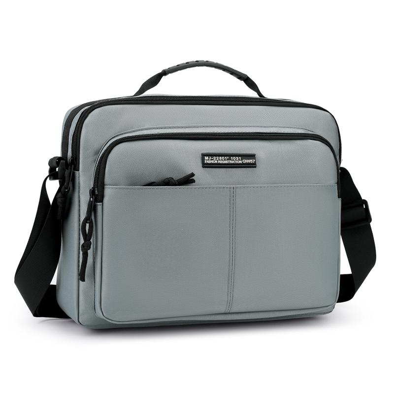 Men's Business Crossbody Shoulder Bag – Large Capacity Waterproof Sling with Multi-Pocket Design for Daily Use