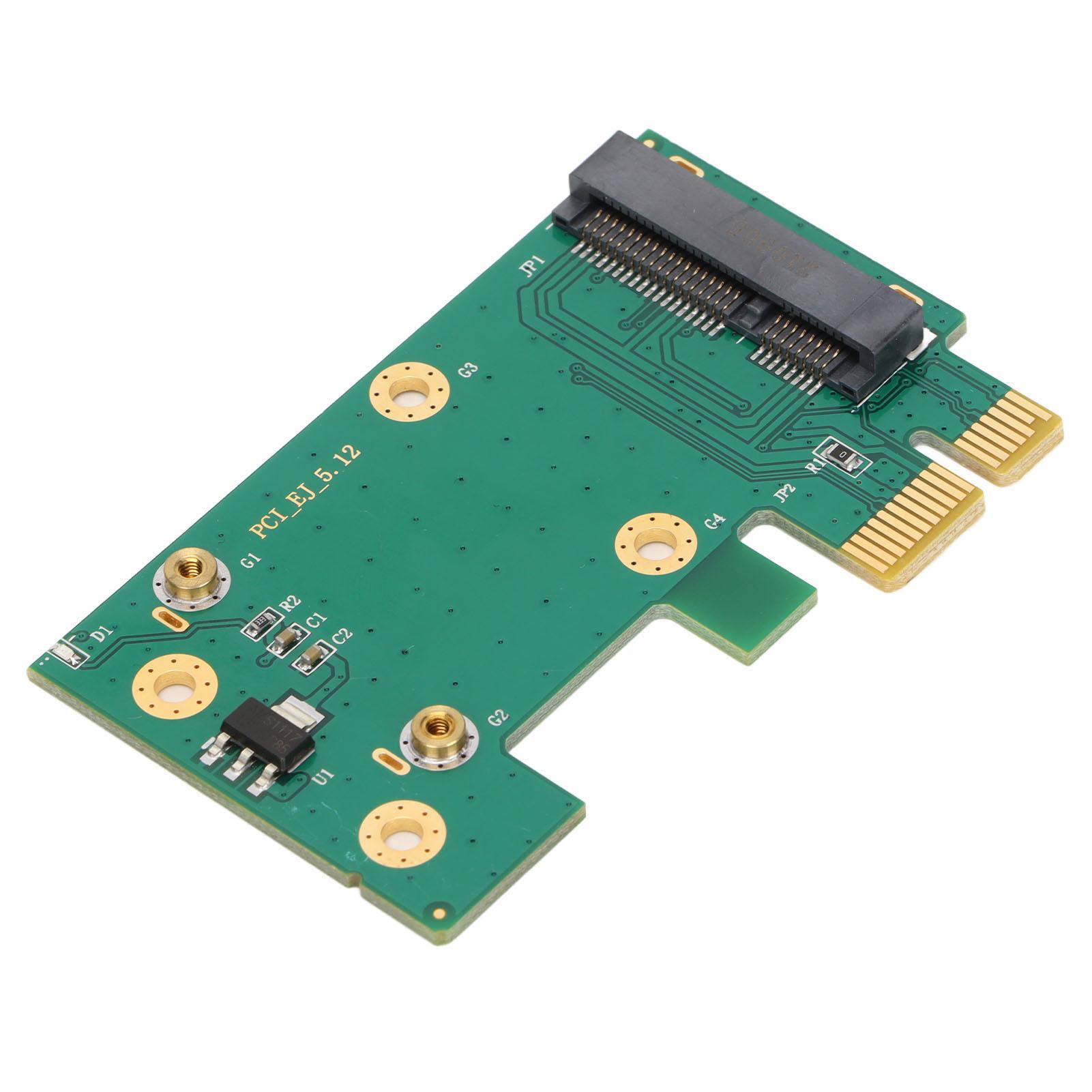 

Mini PCIE to PCIE Fine Workmanship Simple Operation Lightweight Portable PCB Material Net Card Adapter