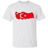 Turkey Flag Country Outline National Pride Istanbul Funny Print Design T Shirt Hip Hop Tops Oneck Short Sleeve Tee Shirt