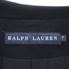 RALPH LAUREN wool blend tailored jacket 7 black Women Used