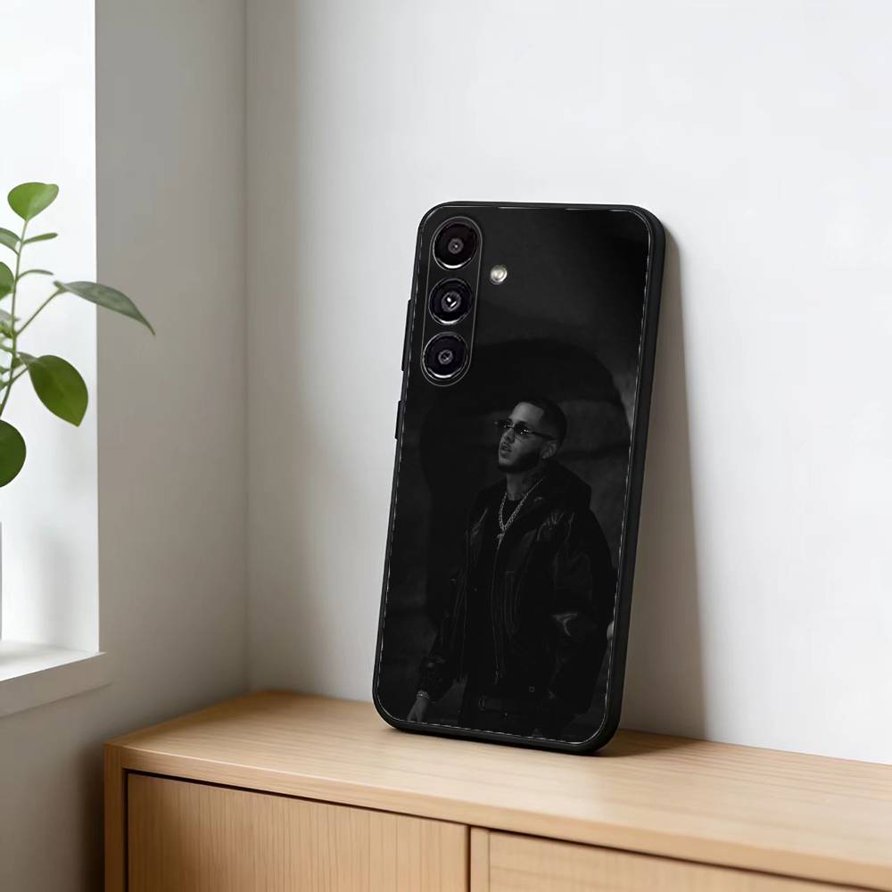 Rapper R-Roa Singer Phone Case For Samsung Galaxy A91,80,73,72 ,71,53,52,32 ,31,22,21s,20,Soft Black Case