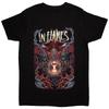 In Flames Rock Music Art Style Summer Casual TShirt Unisexs and Womens Luxury Brand Top  New Art