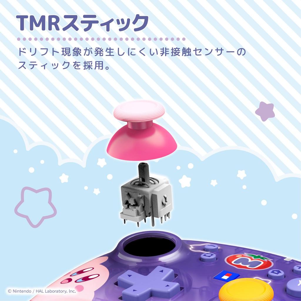 Kirby Wireless Horipad TURBO for Nintendo Switch™ 2 Kirby & Waddle Dee