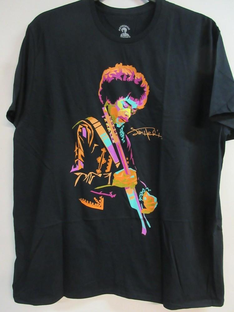 

JIMI HENDRIX OFFICIAL MERCH 2020 IN COLORS BAND CONCERT MUSIC 2XL / XXL Unisex T-Shirt L