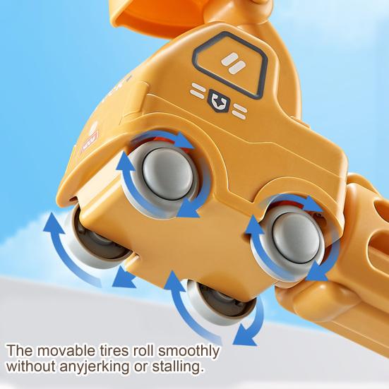 Pull-Back Water Shooter 6-10M Range Squirt Toys with Moving Wheels Exciting Outdoor Water Toy for Kids
