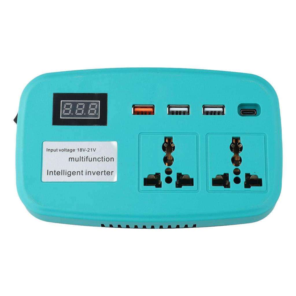 1821V Inversor Conversor de Bateria Inteligente para Dispositivos de 21V a 220V