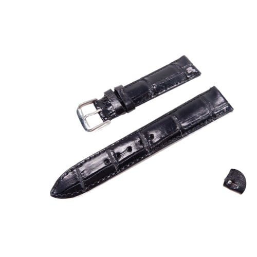 

Ремешок для часов из кожи крокодила Pelgio, Сменный ремешок для часов из кожи аллигатора, Кожа ягоды, Ручная работа для женщин, С пряжкой, Совместим с часами 12 мм, 14 мм и 16 мм
