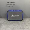 Marshall Speaker Model Ornament: Wooden Shell & Leather Wrap - Perfect for Model Home Decor