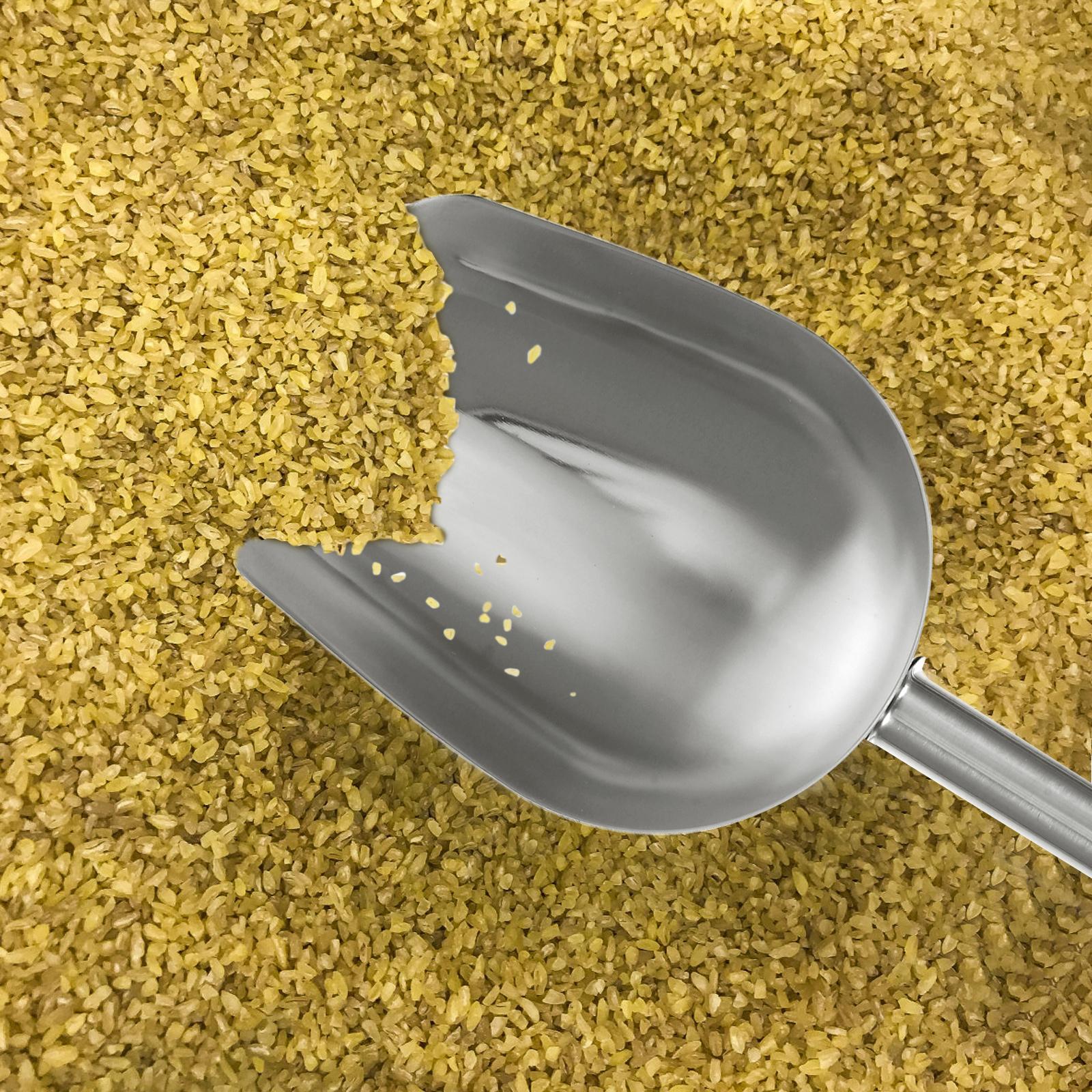

3Pcs Stainless Steel Ice Scoop Shovel for Crushed Ice Rice Grain Flour Multi Purpose Food Serving Utensil 22X8X1.5CM