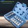 30-Piece Chrome Vanadium Steel Socket & Bit Set for Mechanics and Auto Repair