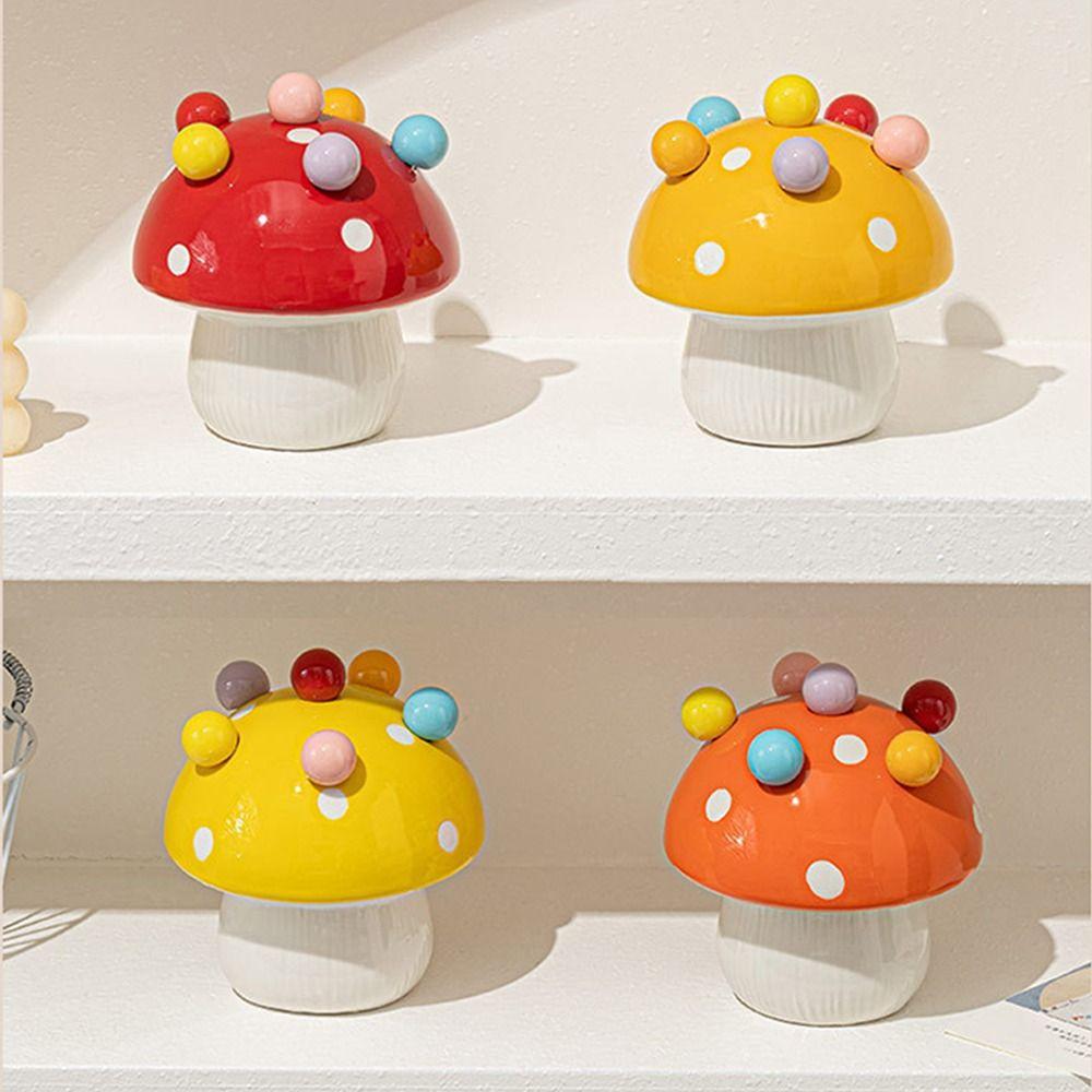 Creative Mushroom Fruit Fork Anti-scald Mushroom Fruit Fork Set  Kitchen Supplies