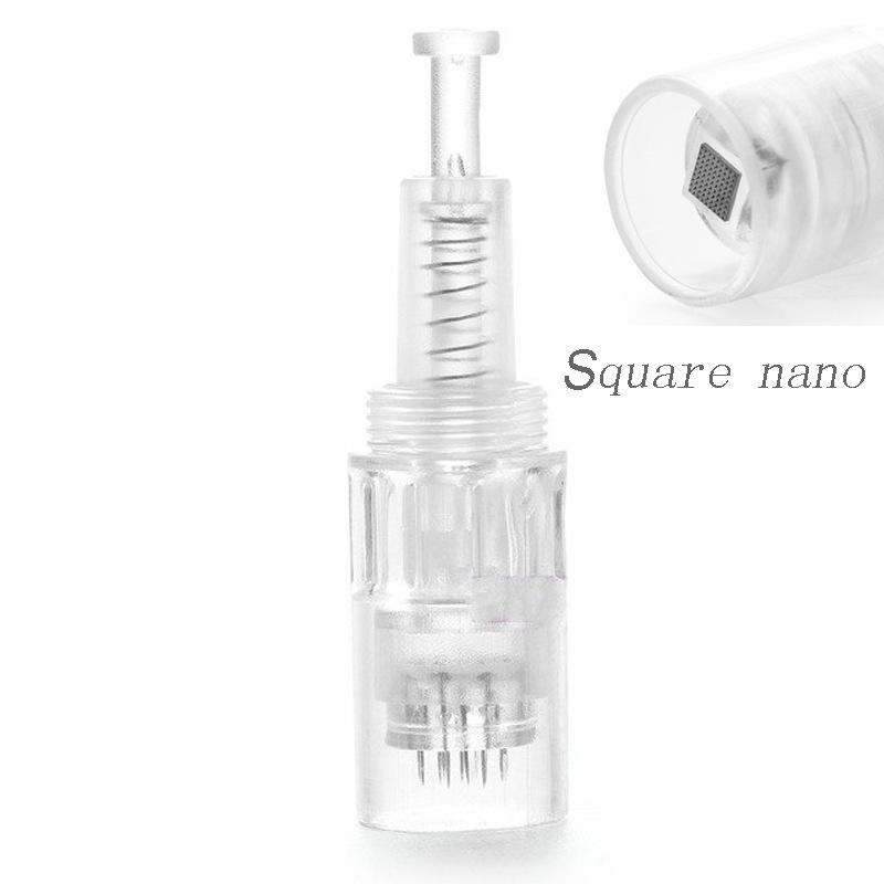 Titanium Alloy Micro-needling Device for Permanent Makeup and Eyelash Growth, with Nano Silicone Crystal Electric Needle Head