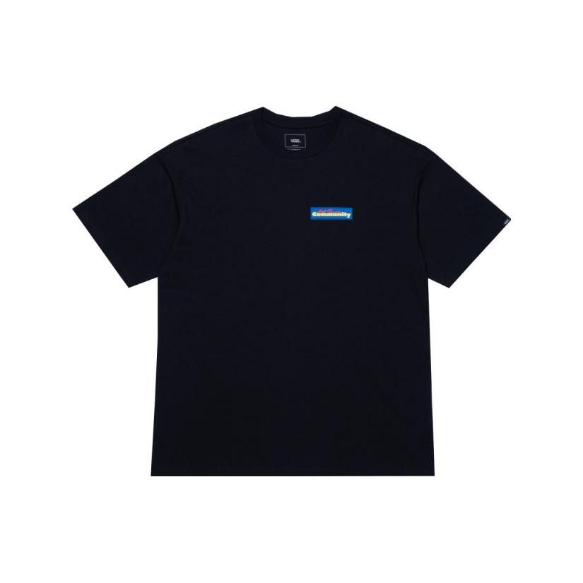 

New Vans T Shirts Men s Black VN0009VEBLK M