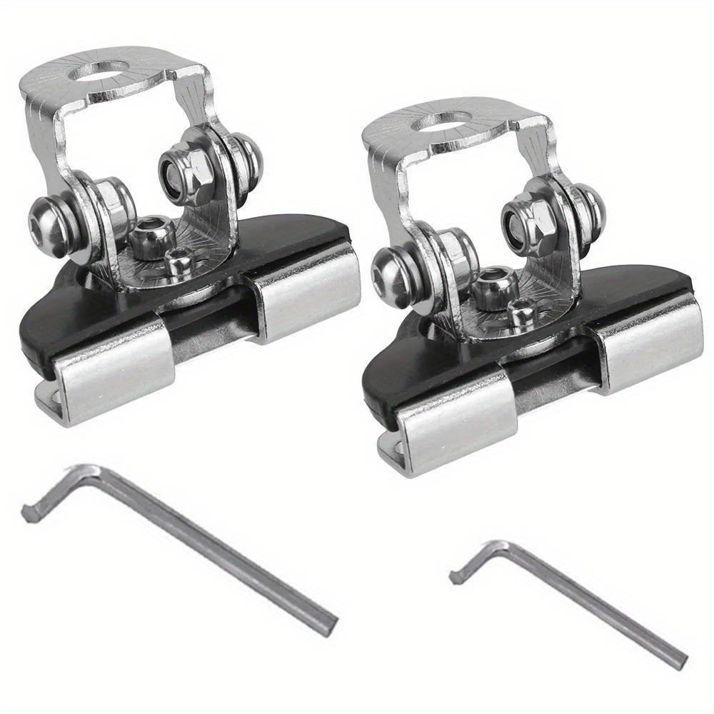 

1Pair Car Headlight Holder LED Flood Lights Clamp Spotlight Stand Bar Bracket Off Road 4x4 Auto Accessories for Boat Marine. Orange