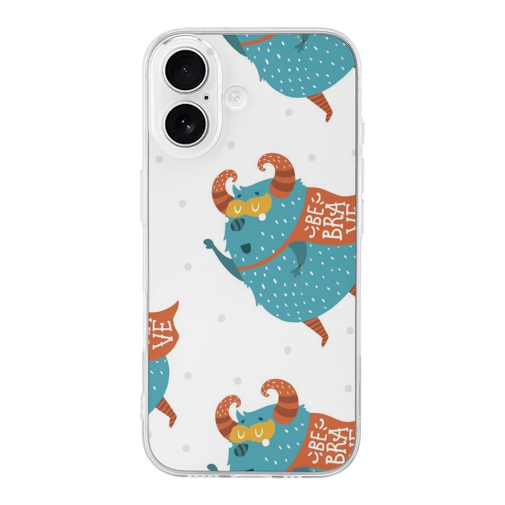 1 Pack For Iphone 17/17Air/17Pro/17ProMax Tpu Phone Case With Slim Shockproof Sides, Comfortable Soft Material, Durable Scratch Proof Body