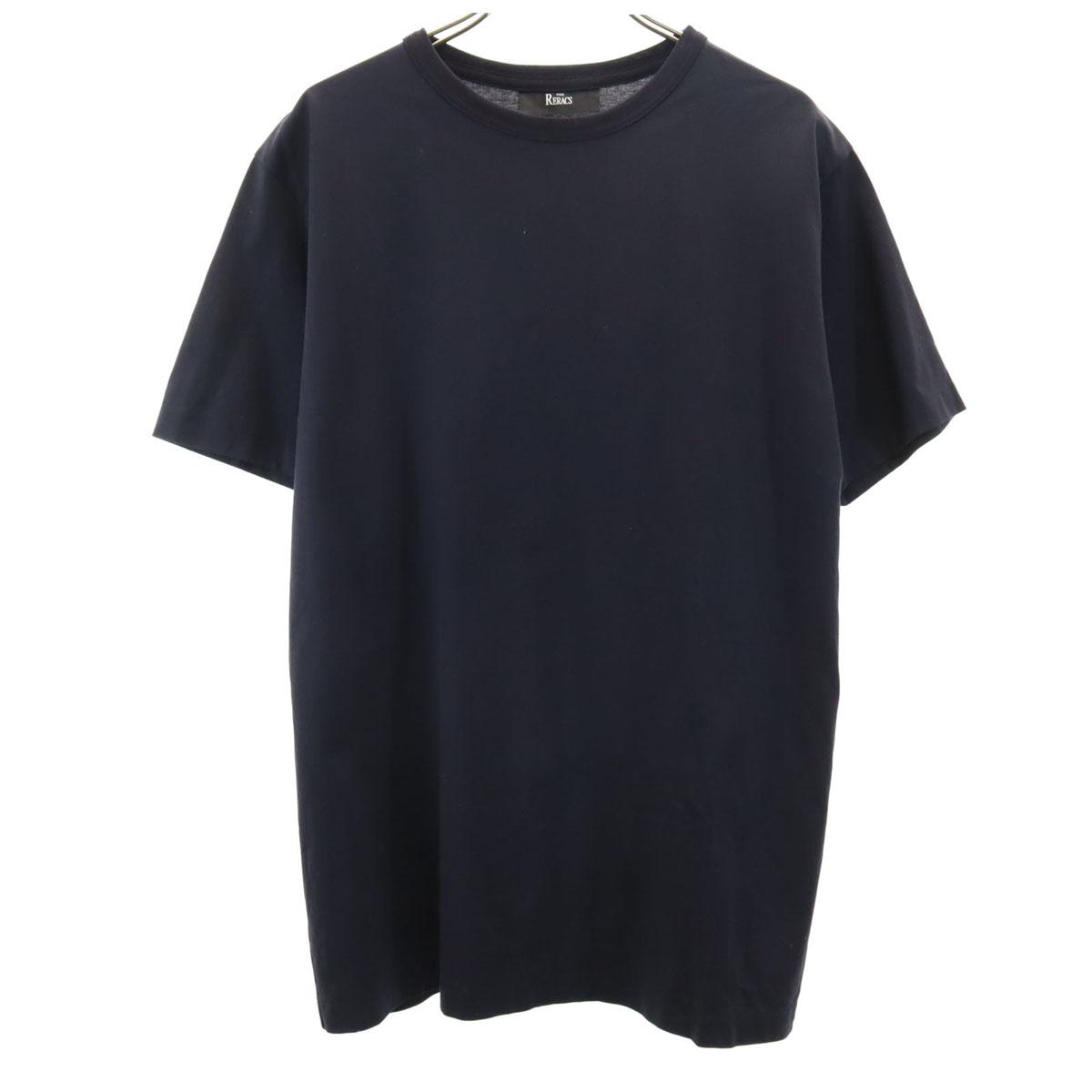 

THE RERACS made in Japan Short sleeve T-shirt 46 black Plain Men s Used