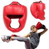 Full-Covered Taekwondo Head Gear Sanda Training Karate Head Guard Boxing Helmet  Muay Thai