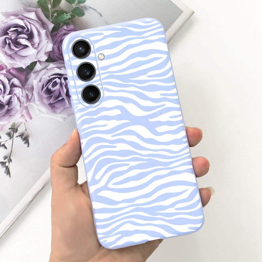 For Samsung Galaxy A15 4G Case Luxury Anti-knock Back Cover On Funda Samsung A15 A155F Capas Cool Style Cute Cartoon Print Cases