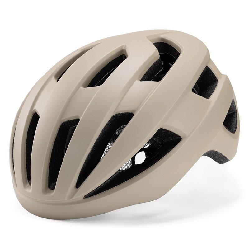 One-Piece Molded Cycling Helmet Adults Unisex Road Bike Safety Gear With Rechargeable Rear Light Large