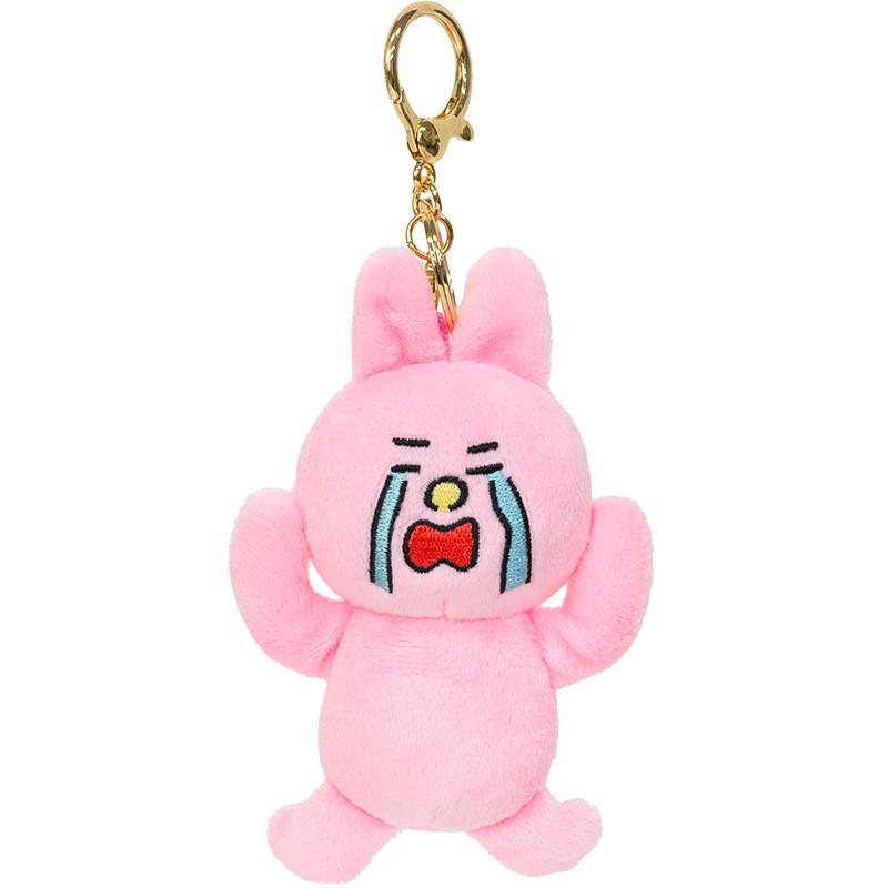Rabbit Plush Pink Toy Cartoon Cute Doll Backpack Pendant Childrens Gift Holiday