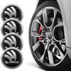 56mm Auto Decoratie Accessoires Wielnaafdop Logo Sticker Voor Octavia MK2 MK3 2 3 A7 Fabia Karoq Kodiaq Superb
