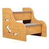 Scale in Legno per Animali Domestici Rampa Gradino Antiscivolo per Cani Gatti Letto Divano Divano per Uso Domestico