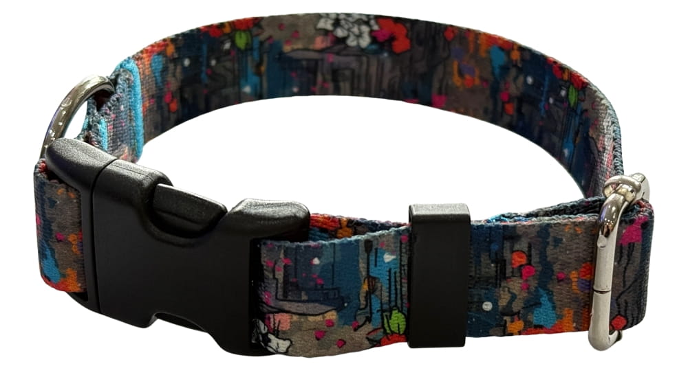 Dog Collar 2.5 Cm with Buckle Adjustable Graf Fasten Dog Collar 2.5 Cm with Buckle Adjustable Graf Fasten XS: 20-28cm