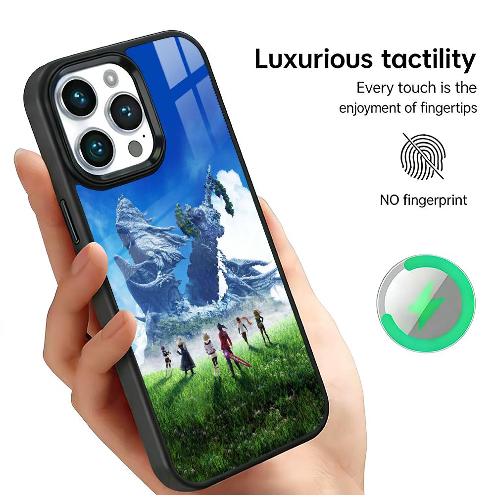 

Game X-Xenoblade Chronicles Phone Case For iPhone17,16,15,14,13,12,11 Plus,Pro Max For Magsafe Wireless Charging iPhone14Plus