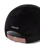 ONRIDPROJECT Applique Symbol Corduroy Two-Tone Ball Cap - Black