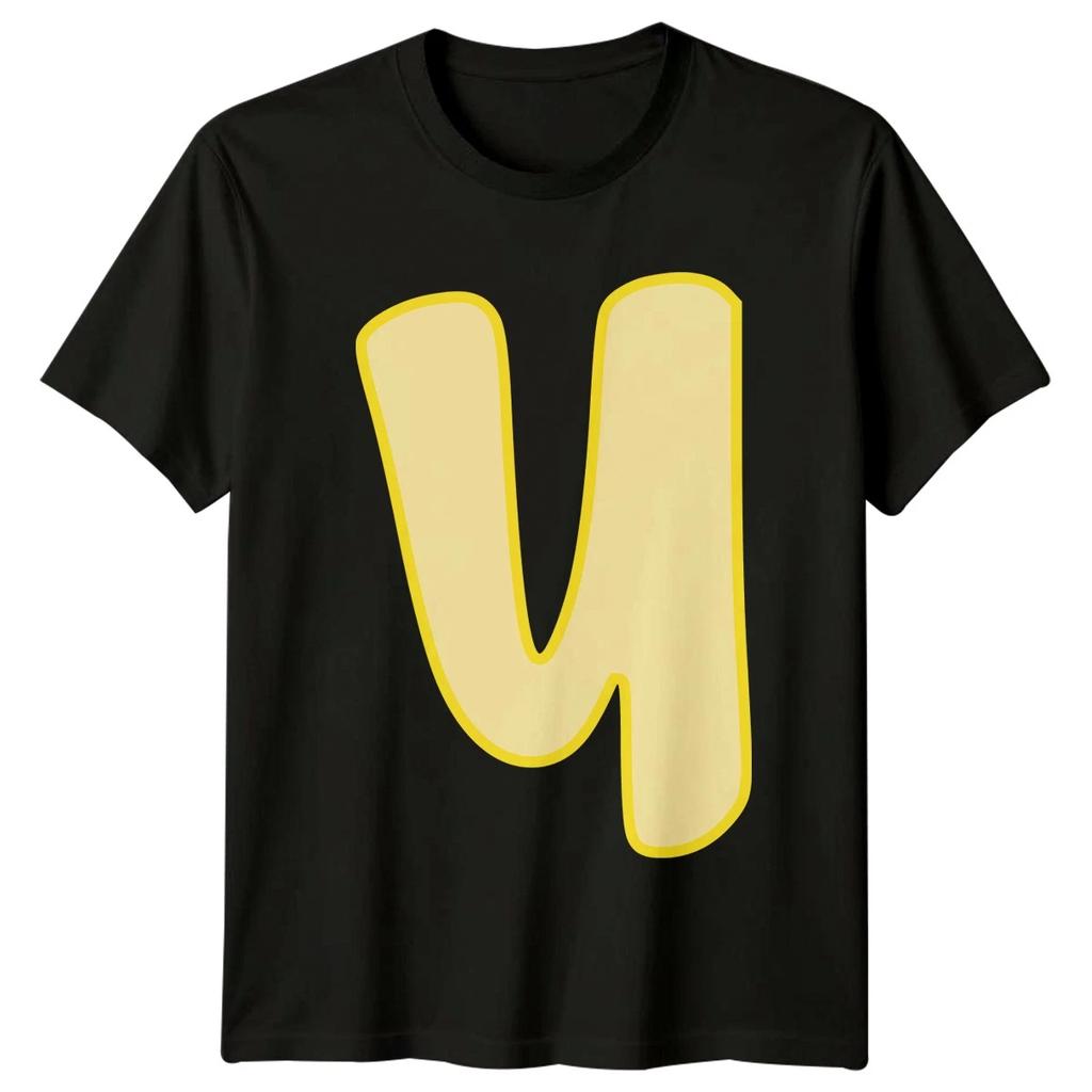 V Letter Alphabet Initial Mens T Shirt Womens Tee Graphic Top Personalized Gift