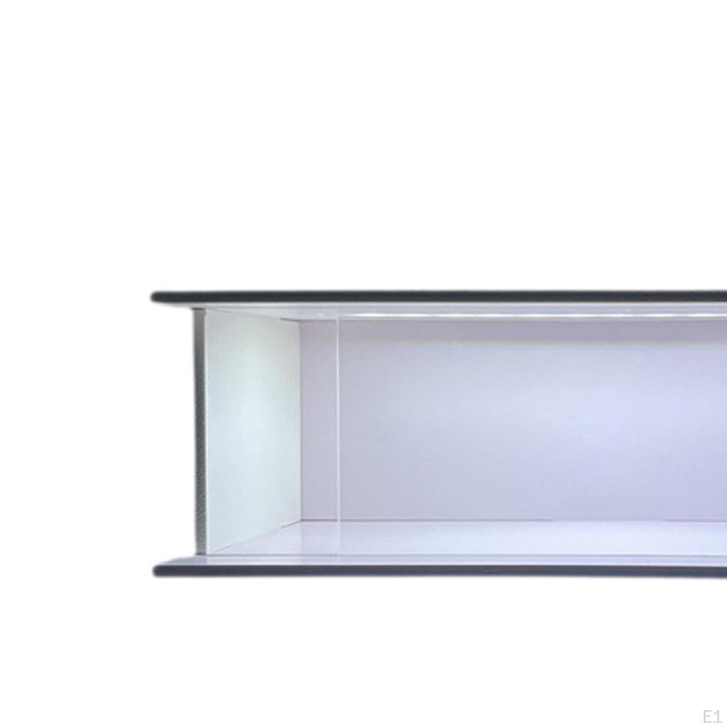 Dolls Model Display Box, Action Figure Showcase, Clear Storage Acrylic Case for Small