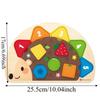 Cartoon Shape Montessori Puzzle Toy Colorful Design Tangram Jigsaw Game Wooden Puzzle  Home Use