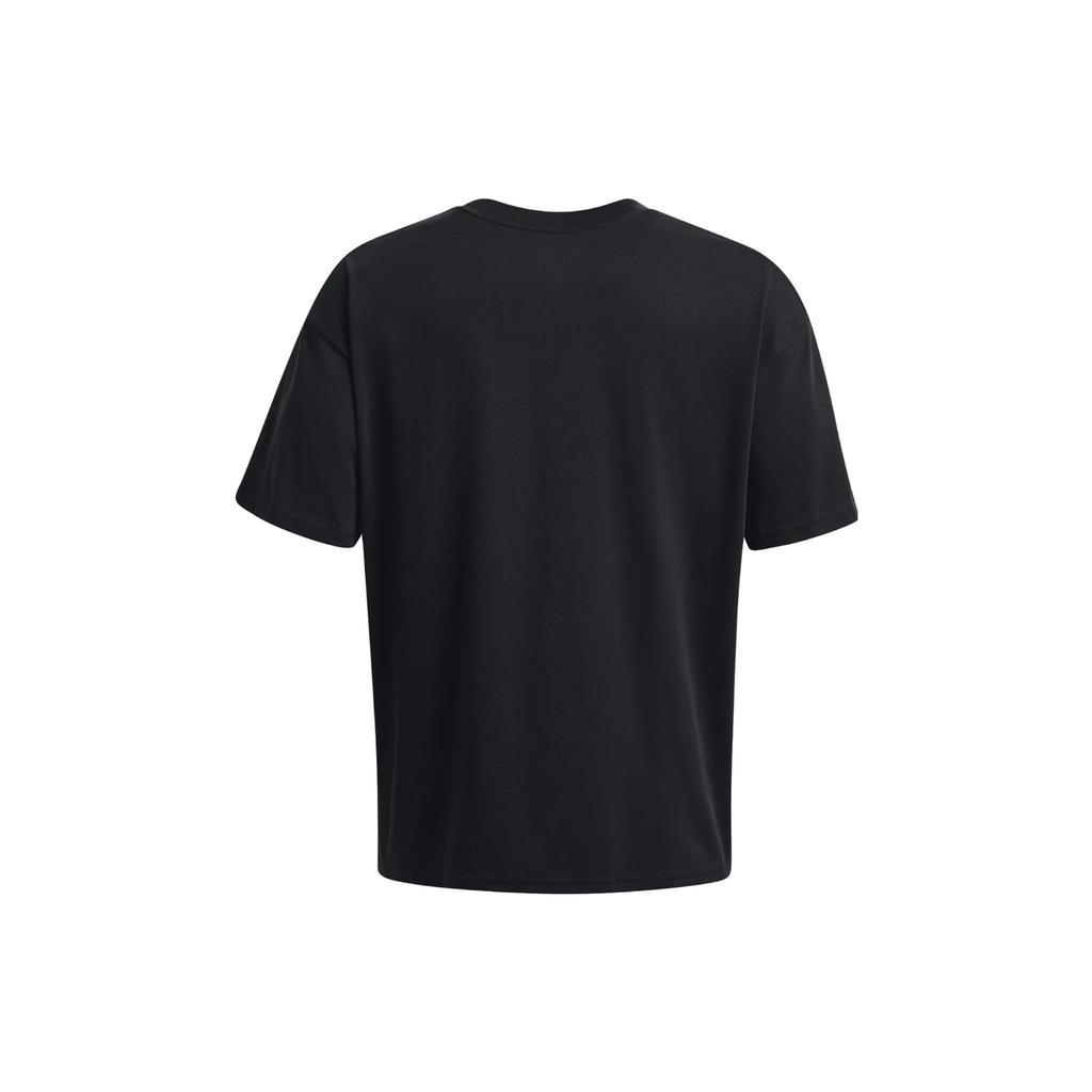 Under Armour UA Oversized Heavyweight Short Sleeve T-Shirt Men Tops Black 1384037-001