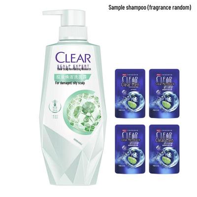 Klares Kopfhautpflege Ölkontrolle Revitalisierendes Shampoo Set