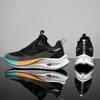 Men Women Lightweight Running Shoes With Carbon Plate Foam Cushion Low-Top Breathable Sport Sneakers