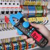 Digitale Strommesszange, professioneller AC/DC-Auto-Auto-Reparatur-Trms-Multimeter, Live-Check, Ncv, Hz, Kondensator-Wahltester