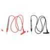Test Leads Silicone Insulated Multimeter Needle Probe Protective Covers Ultra Fine Unique 910mm Cable Accessories