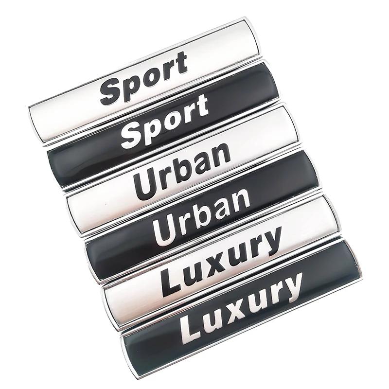 Bilstyling Lyxig Urban Sport Logotyp 3D Bil Auto Skärm Baklucka Emblemlapp för BMW E36/E30/E34/E39/E46/E60/E90/F10/F30