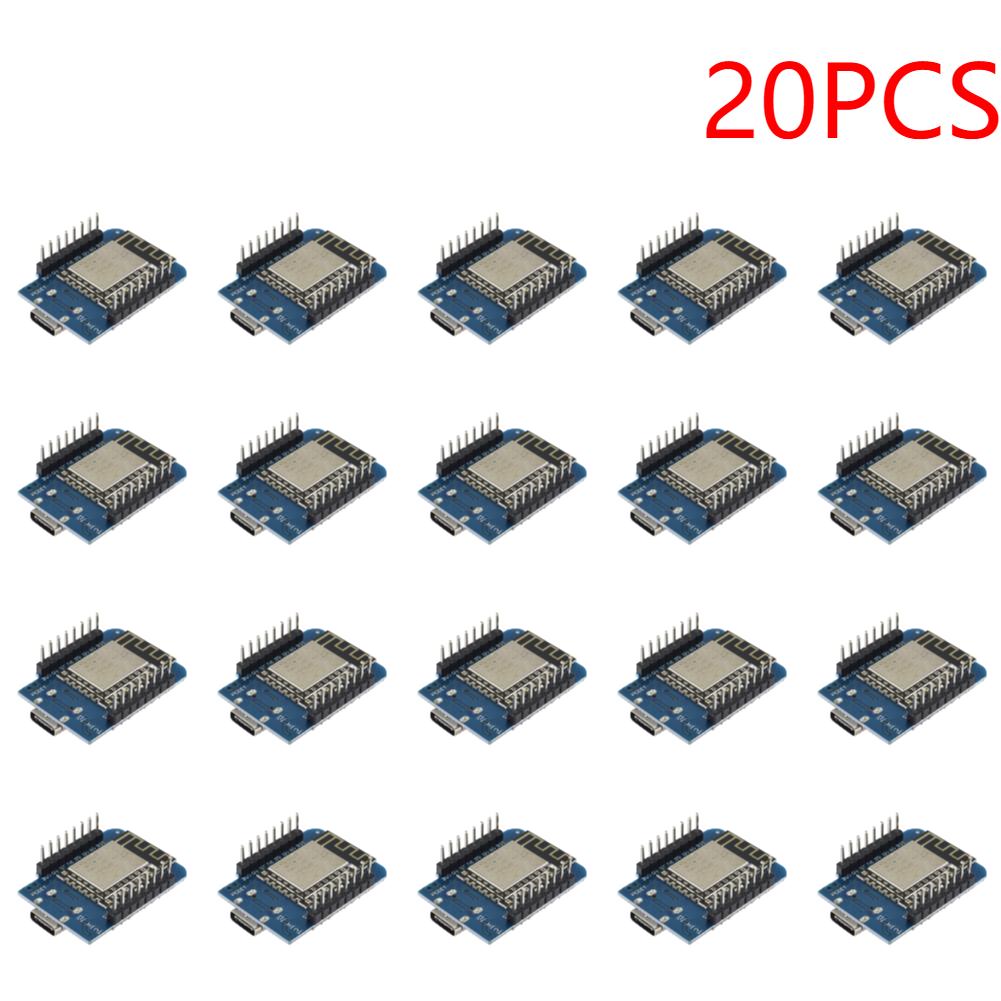 ESP8266 ESP-12F D1 Mini WIFI Development Board NodeMCU Lua Type-C D1 Mini NodeMcu Lua WIFI CH340 Development Board For Arduino