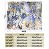 Super Soft Blanket Child Picnic Digimon Adventure Throw Blanket  Flannel Bedspread For Bedroom Funny Sofa Bed Cover