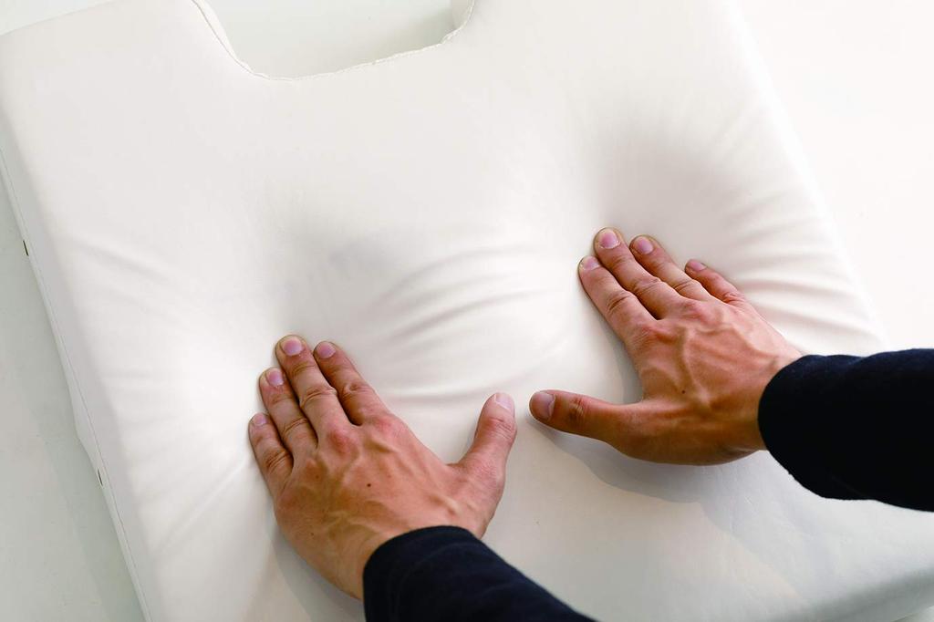 Low-Rebound Breast Support Cushion/Mat for Prone Sleeping (3-10cm Height) for Beauty Salons and Bodywork