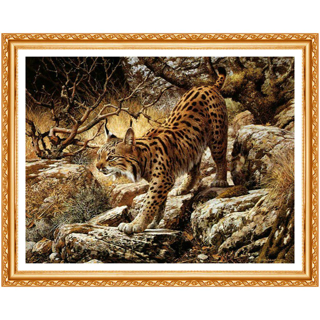 Tigers Diy Diamond Painting  Pattern Crystal Pasted ,picture Rhinestones Animals Diamond Embroidery