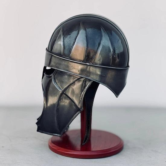 Fantasy Viking Helmet, Handcrafted Norse Style Armor for Halloween, Roleplay, or Medieval Decor Gift