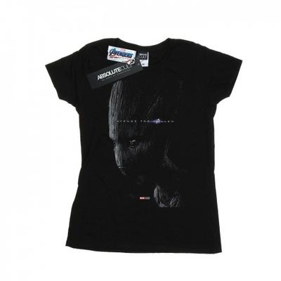Camiseta de Algodão Avengers Endgame Vingue os Caídos Groot Feminina/Senhora