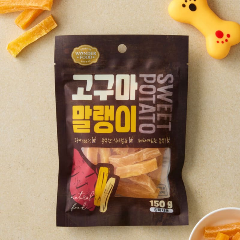 

[Pet] Wonder Food Dried Sweet Potato 150 G