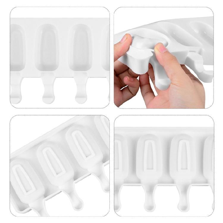 Flexible Silicone Ice Cream Mould Plasters Cup Candle Craft Reusable Multiple Use Art Supplies