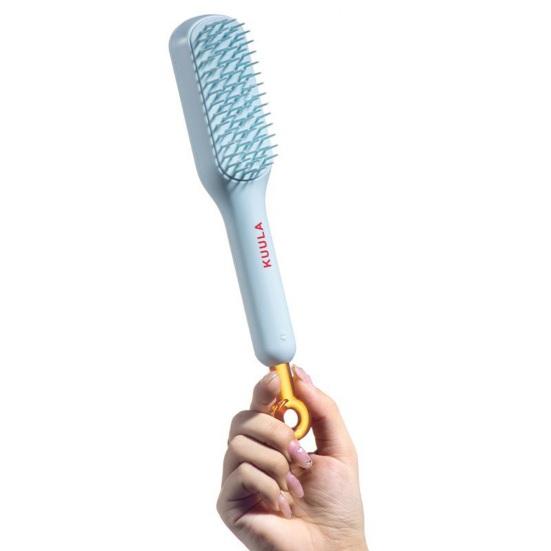 Telescopic Massage Comb Self-Cleaning Anti-Static One-Pull Comb Brush Swivel Portable Clean Retractable Shaping Massage Hairbrush